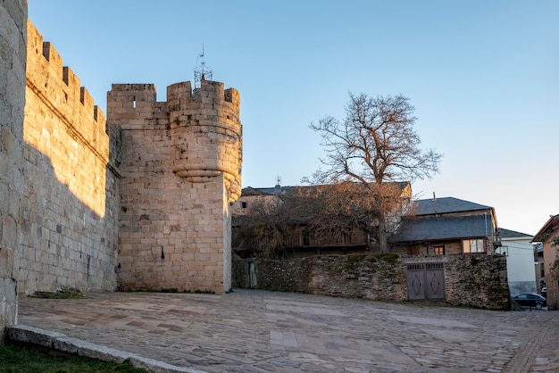 Alte Burg von Puebla de Sanabria Spanien