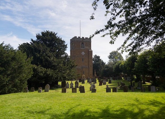 Alte Cotswold-Steinkirche in Ilmington