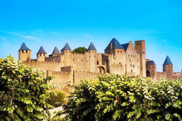 Alte Festung von Carcassone. Frankreich.