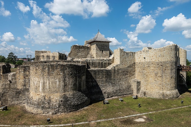 Alte Festung von Suceava in der Region Bukowina in Rumänien.