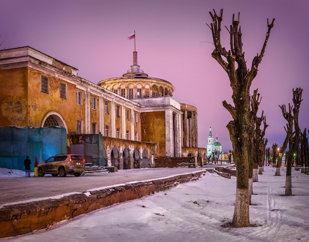 Alte Flussstation in Tver