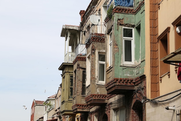 Alte Gebäude im Stadtteil Balat Istanbul