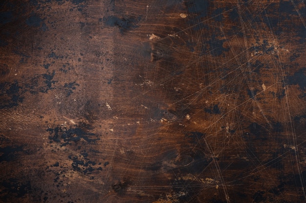 Foto alte grunge-holz-hintergrund-textur braune farbe