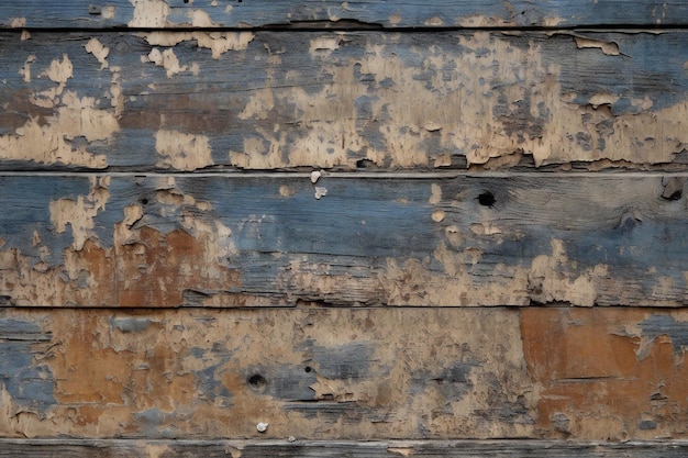 Alte Grunge-Holz-Textur mit schälender Farbe Abstraktes Hintergrund für das Design