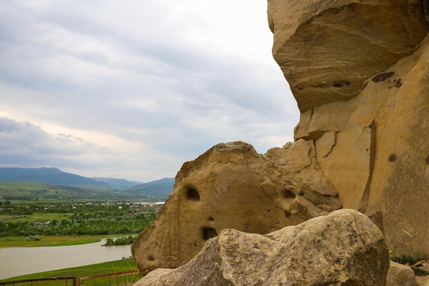 Alte Höhlenstadt Uplisziche im Kaukasus, Georgien