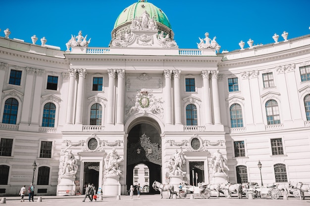 Alte Hofburg na cidade de Viena, na Áustria