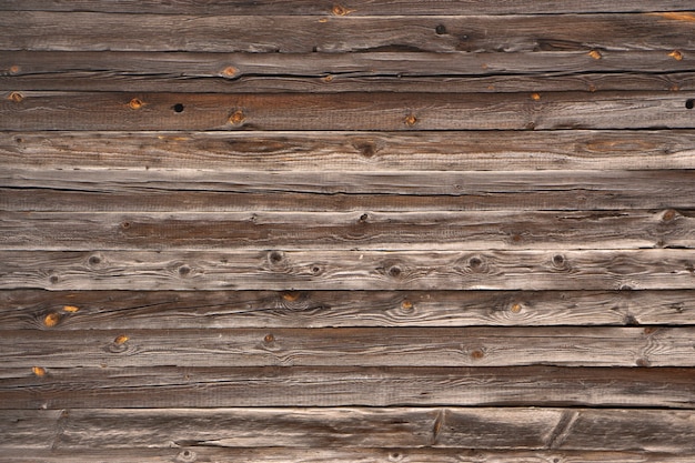 Alte Holzbretter, die Oberfläche des alten Tisches in einem Landhaus. Hintergrund oder Textur.