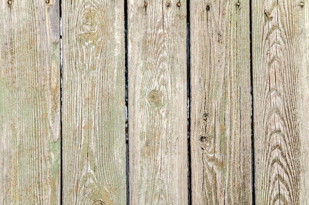 Alte Holzbretter in einem Zaun als abstrakter Hintergrund