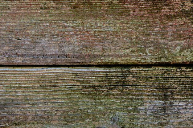Alte horizontale Holzbretter. Rustikaler Stil. Strukturierter Hintergrund.