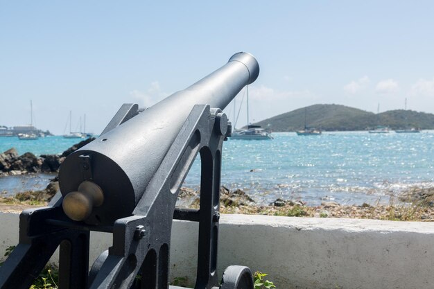 Alte Kanone in Charlotte Amalie St. Thomas