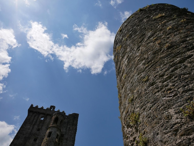 Alte keltische Burg thront im Hintergrund Blarney Castle in Irland alte alte keltische Festung