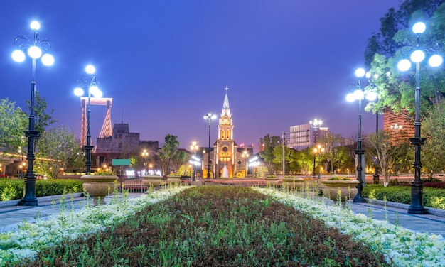 Alte Kirche in Sanjiangkou, Ningbo