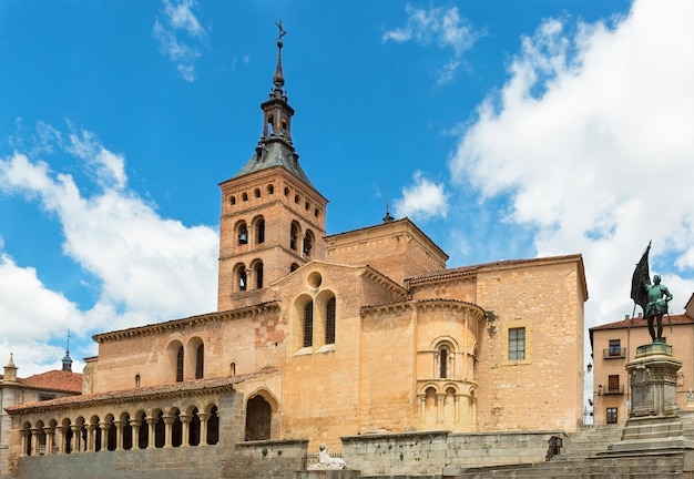 Alte Kirche von San MartÃƒÂÂn in Segovia, Spanien