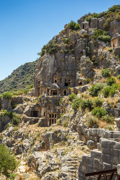 Alte lycian Myra-Ruinen bei der Türkei Demre