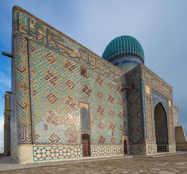 Alte Moschee Mausoleum von Khoja Ahmed Yasawi Turkestan Kasachstan