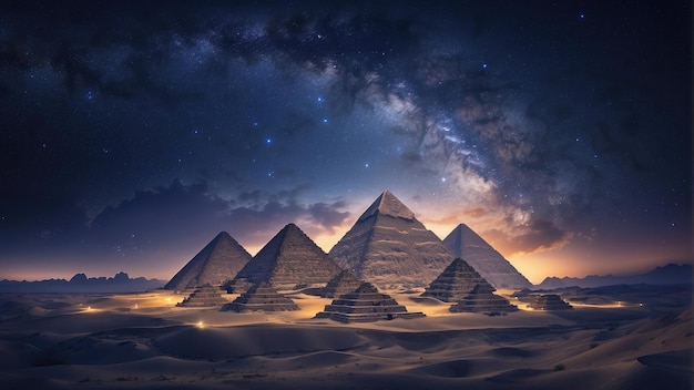 alte Pyramiden von Giza Foto