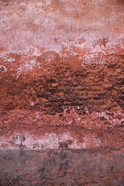 Alte rote Backsteinmauer Textur Hintergrund Grunge Zementoberfläche