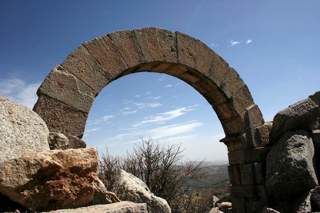 Alte Ruinen Burg Konya Bozkir Zengibar