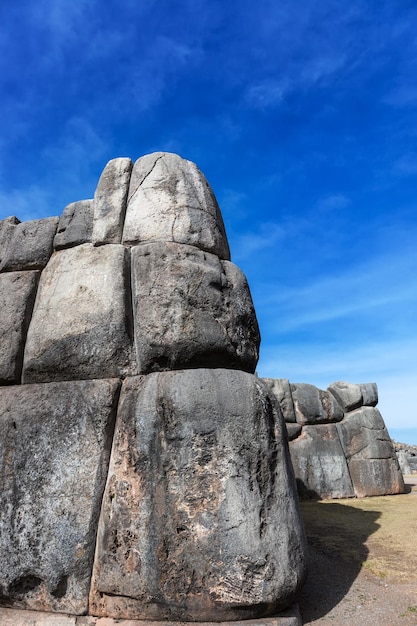 Alte Ruinenfestung der Inka