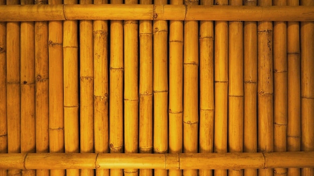 Alte schmutzige Bambus-Hintergrundwand von echter Natur bis hin zu Wohnkultur und Licht für Textur und japanischen Stil.