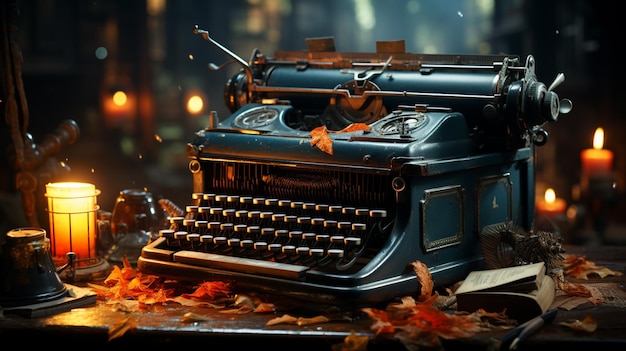 Alte Schreibmaschine Generative Ai