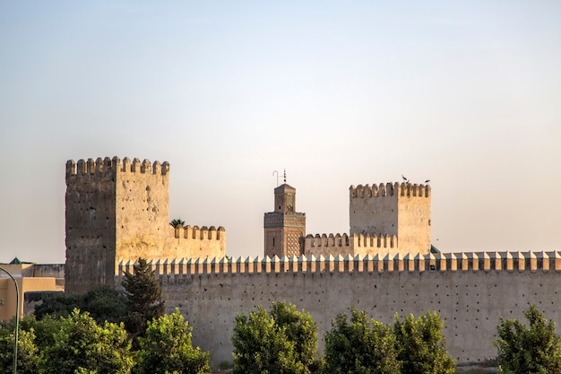 Alte Stadtmauern in Fez, Marokko