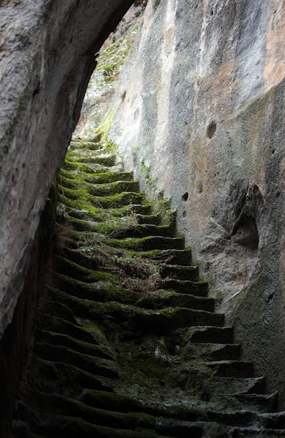 Alte Steintreppe