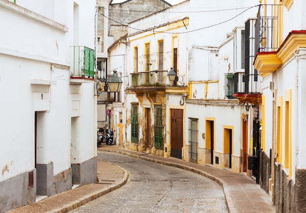 Alte Straße in Jerez de la Frontera, Spanien