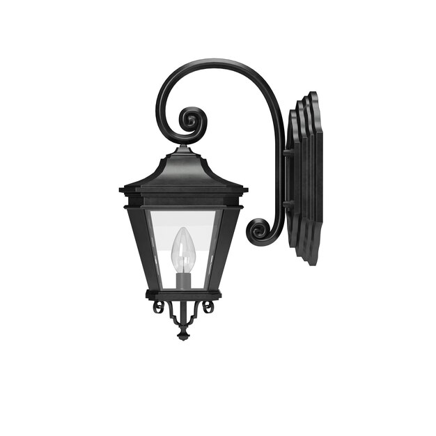 alte Wandlampe