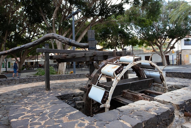 Alte Wassermühle im Dorf Pajara, Fuerteventura