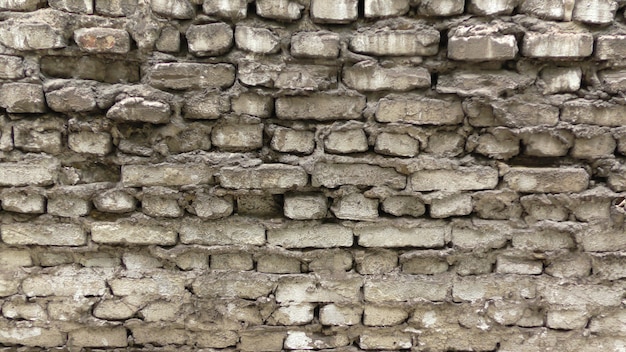 Foto alter backsteinmauerhintergrund der backsteinmauer