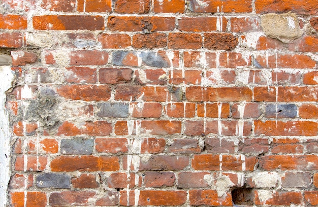 Alter Backsteinmauerhintergrund