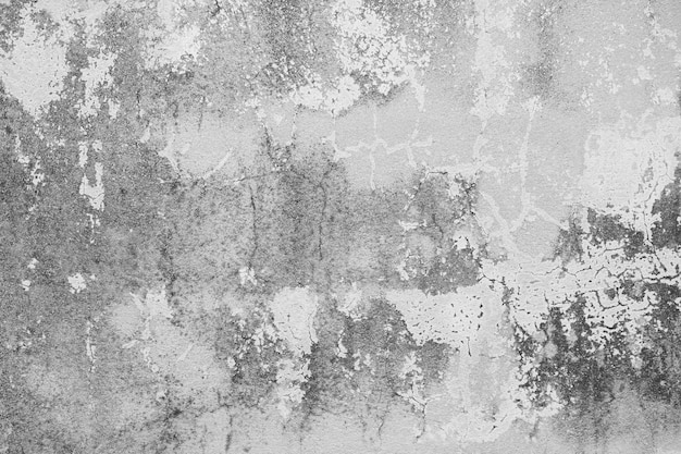 Alter Betonboden In schwarz-weißem Zement gebrochene schmutzige Hintergrundtextur