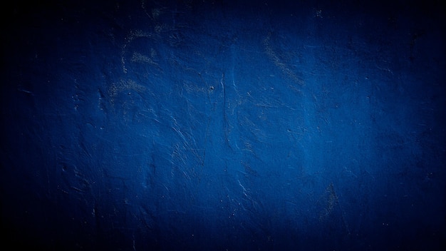 alter blauer dunkler abstrakter zementbetonwandbeschaffenheitshintergrund