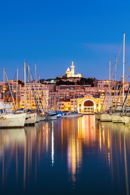 Alter Hafen in Marseille Frankreich