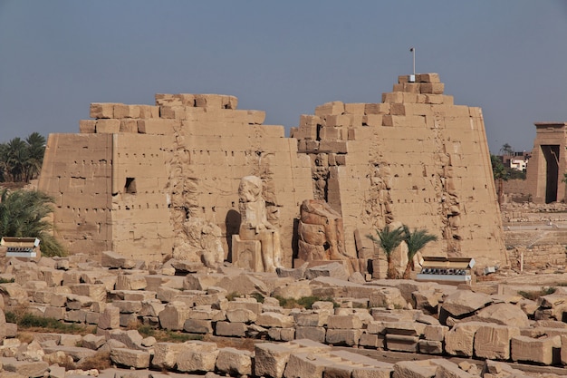 Alter Karnak Tempel in Luxor