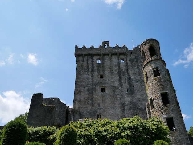 Alter keltischer Burgturm Blarney Castle in Irland alte alte keltische Festung