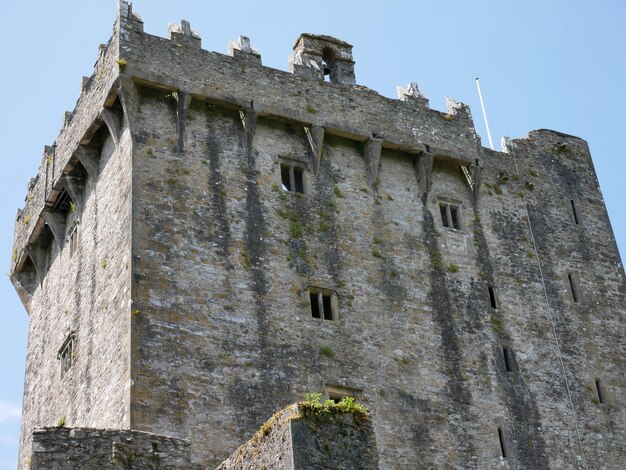 Alter keltischer Burgturm Blarney Castle in Irland alte alte keltische Festung