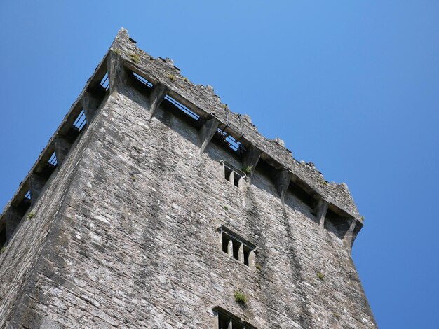 Alter keltischer Burgturm Blarney Castle in Irland alte alte keltische Festung