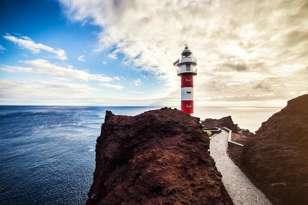 Alter Leuchtturm Punta de Teno auf der Kanarischen Insel Teneriffa