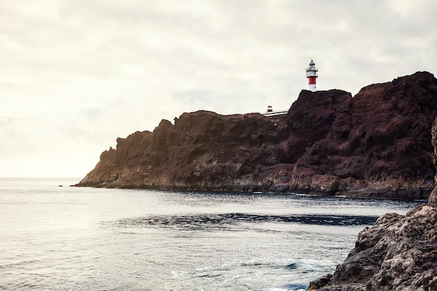 Alter Leuchtturm Punta de Teno auf der Kanarischen Insel Teneriffa