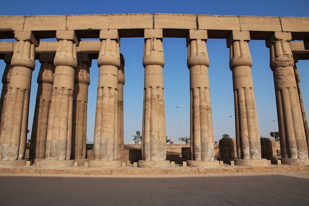 Alter Luxor Tempel in Luxor Stadt, Ägypten