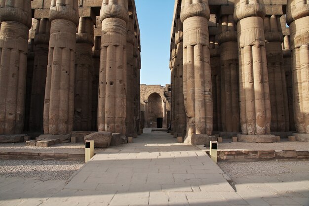 Alter Luxor Tempel in Luxor Stadt, Ägypten
