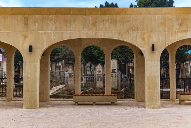 Alter muslimischer Friedhof in Derbent Dagestan