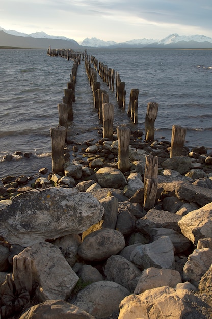 Alter Pier in Puerto Natales, Chile