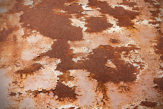 Alter rostiger Zinkwand-Schmutzhintergrund