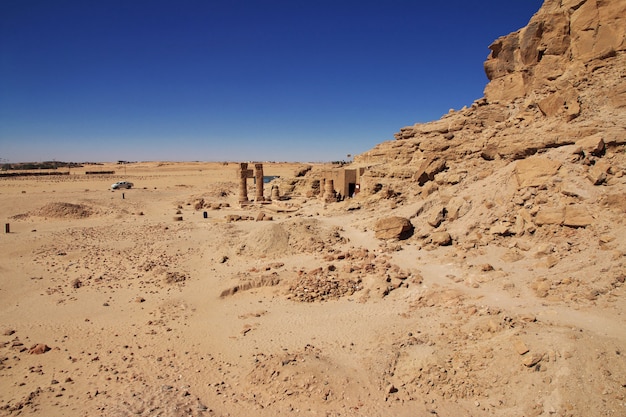 Alter Tempel des Pharaos in Jebel Barkal, Sudan