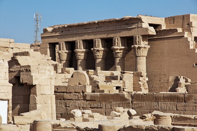 Alter Tempel Hathor in Dendera, Ägypten