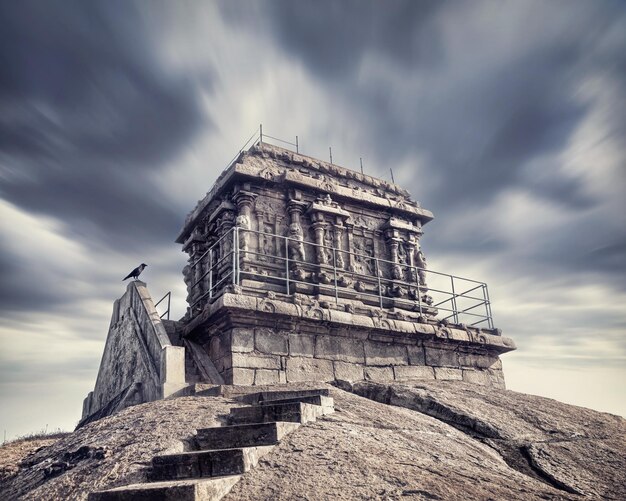 Alter Tempel in Indien