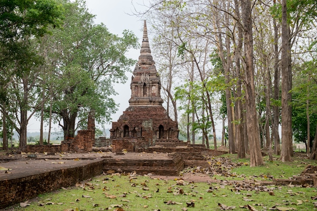 Alter Tempel, Tempel von Ciang Rai-Provinz Thailand